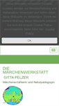 Mobile Screenshot of maerchenwerkstatt-pelzer.de